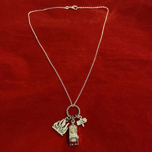 Camping Charm Necklace RV Road Trip - Picture 8 of 8